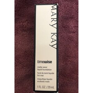 Mary Kay 1 Oz Ivory 2 TimeWise Matte Wear Liquid Foundation 038751 New FAST SHIP